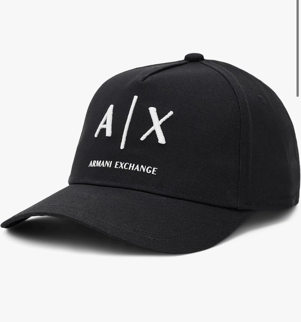 New Armani Exchange AX Mens Logo snapback Hat